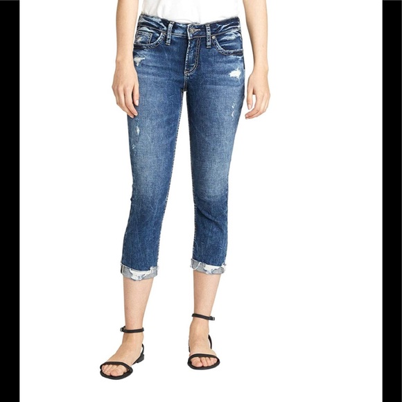 Silver Jeans Denim - Silver Capri’s /Brand New With Tags